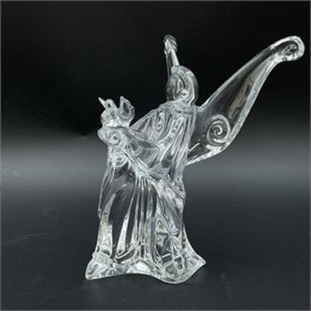 SIGNED - BACCARAT - "Angel of Peace" Figurine - Original Label - Jean Boggio